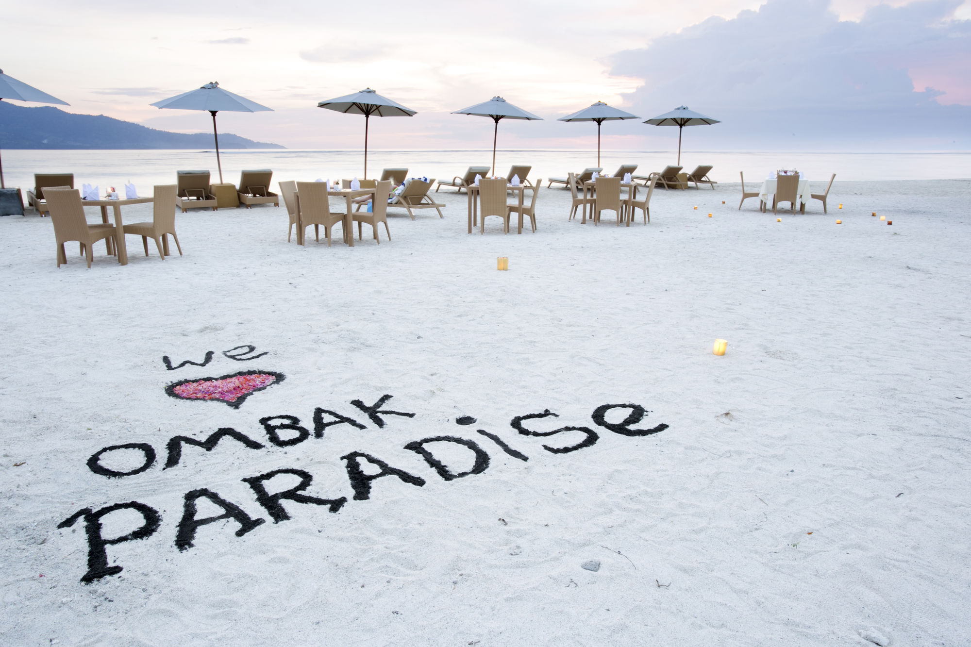 Hotel Ombak Paradise Gili Air Exterior photo